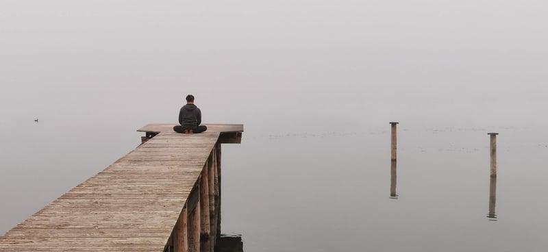 Meditation by the water